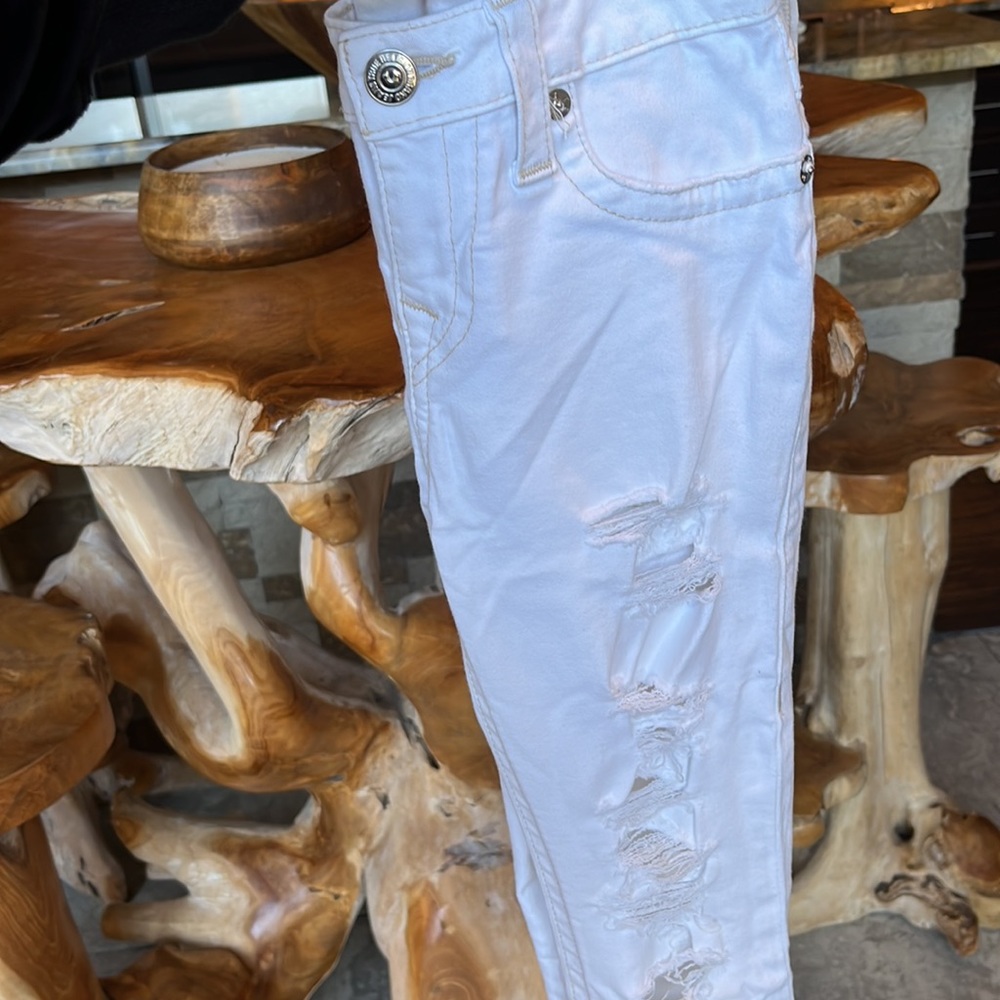 True religion white skinny jeans - Picture 2 of 3